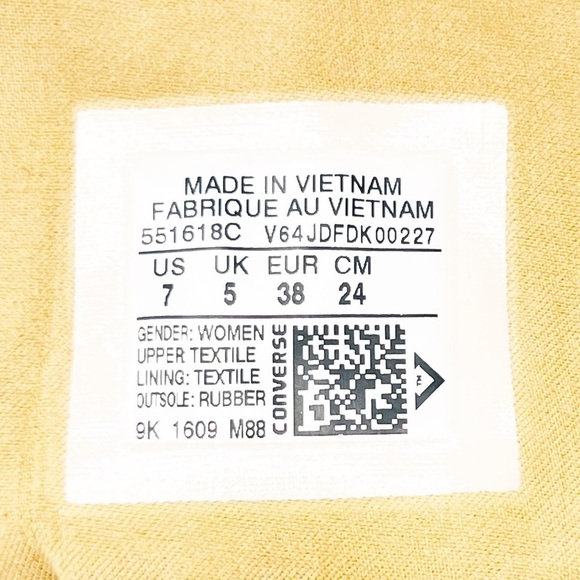 Converse Sneaker Lux Mid Hidden Wedge Heel Purple Women’s CTAS  Size 7 Like New - Picture 8 of 11